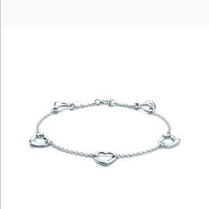 Tiffany & Co. Elsa Peretti open heart bracelet